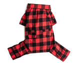 Buffalo Check Dog Pajamas