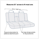 Heather Bench Seat Cover For Dogs - Heather Nutmeg