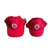 Baseball Caps for Dogs - Red Paw