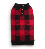 Buffalo Check Henley Sweater