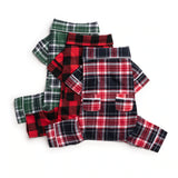 Buffalo Check Dog Pajamas