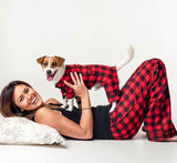 Buffalo Check Dog Pajamas