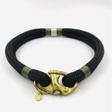 Classic Rope Dog Collar – African Safari