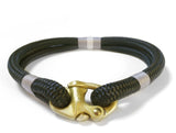 Classic Rope Dog Collar - Silver Birch