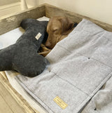 Luxury Dog Eiderdown - Grey Marl