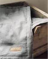 Luxury Dog Eiderdown - Grey / Grey