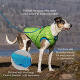 Loft Dog Jacket - Blue / Orange
