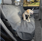 Heather Bench Seat Cover For Dogs - Charcoal