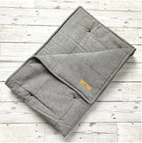 Luxury Dog Eiderdown - Grey Marl