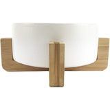 Modern Raised Dog Bowl on Stand