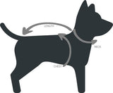 Chevron Dog Coat - Melon